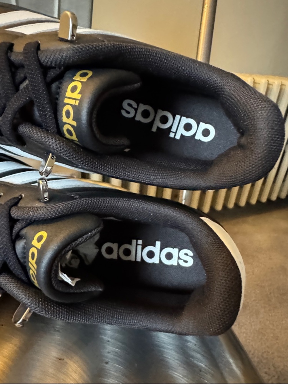 adidas Black and White Women's Sneakers - Picture 2 of 7